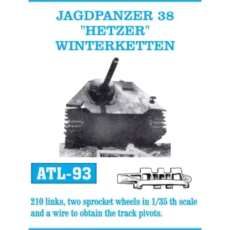   Friulmodel - Jagdpanzer 38 Hetzer Winterketten fém lánctalp