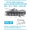 Friulmodel - PT-76/GSZP-55 BTR-50/BTR-50PU fém lánctalp