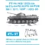 Friulmodel - PT-76/GSZP-55 BTR-50/BTR-50PU fém lánctalp