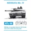 Friulmodel - Merkava Mk. IV Einzelkettenglieder fém lánctalp