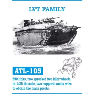 Friulmodel - LVT Family fém lánctalp