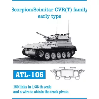   Friulmodel - Scorpion/Scimitar CVR (T) family early t fém lánctalp