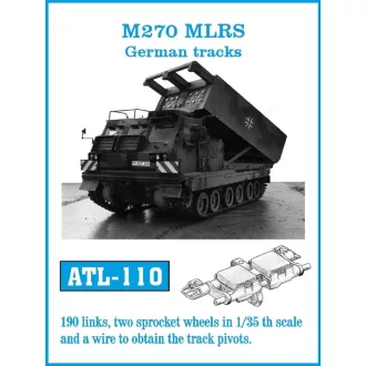 Friulmodel - M270 MLRS Germans tracks fém lánctalp