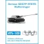Friulmodel - German KRUPP STEYR Waffentrager fém lánctalp