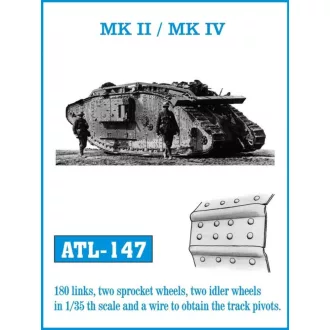 Friulmodel - MK II /MK IV / MK V fém lánctalp