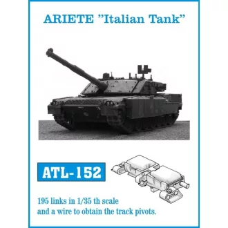 Friulmodel - ARIETE "Italian Tank fém lánctalp