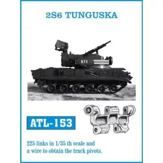 Friulmodel - 2S6 TUNGUSKA fém lánctalp