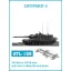 Friulmodel - LEOPARD 2 / Strv 103C fém lánctalp