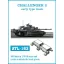 Friulmodel - CHALLENGER 2 early type track fém lánctalp