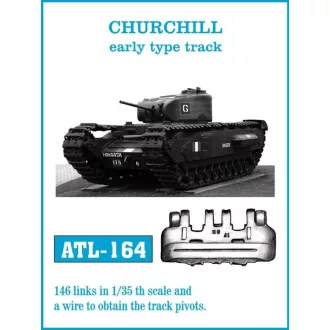 Friulmodel - CHURCHILL early type track fém lánctalp