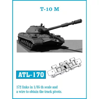 Friulmodel - T-10 M fém lánctalp