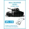Friulmodel - M24 CHAFFEE T85E1 (rubber type) fém lánctalp