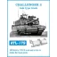 Friulmodel - CHALLENGER 2 late type track fém lánctalp