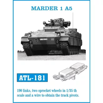 Friulmodel - MARDER 1 A5 fém lánctalp