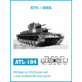 Friulmodel - KV 5 / SMK25.25 fém lánctalp