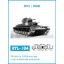 Friulmodel - KV 5 / SMK25.25 fém lánctalp