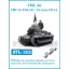 Friulmodel - FCM 36 / FCM 36 PAK 40 / 10 cm le FH 16 fém lánctalp