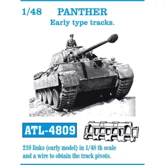 Friulmodel - Panther Early type fém lánctalp