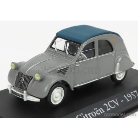   EDICOLA CITROEN 2CV CABRIOLET CLOSED 1957 - CON VETRINA - WITH SHOWCASE