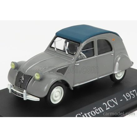 EDICOLA CITROEN 2CV CABRIOLET CLOSED 1957 - CON VETRINA - WITH SHOWCASE