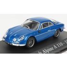 EDICOLA RENAULT ALPINE A110 1969 - BLACK WHEELS - CON VETRINA - WITH SHOWCASE