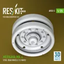 ResKit Merkava Mk.4 steel road wheels (12 pairs) (3D Printed) for Meng / Hobby Boss