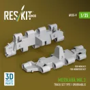 ResKit Merkava Mk.3 track set Type 1 (Workable) for Meng/HobbyBoss kit (3D Printed)