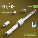 ResKit Merkava Mk.4 MG253 (120mm) gun barrel (3D Printed) for Meng / Hobby Boss