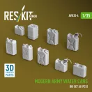 ResKit Modern army water cans, big set (3D Printed)