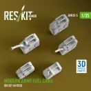 ResKit Modern army fuel cans, big set (3D Printed)