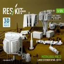 ResKit Merkava Mk.3 large exterior detail set V1 (3D Printed) for Meng