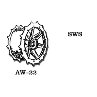 Friulmodel - sWS fém kerékkészlet