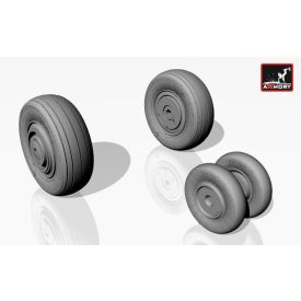   Armory Mikoyan MiG-23S, MiG-23SM, MiG-23SMS, MiG-23SMF, MiG-23SU, MiG-23SUB wheels