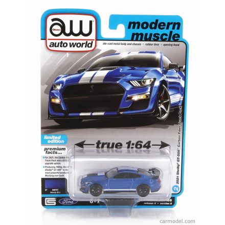 AUTOWORLD - FORD USA - MUSTANG SHELBY GT500 CARBON EDITION 2021