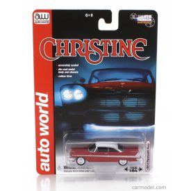   Autoworld PLYMOUTH FURY COUPE 1958 - BLACK WINDOWS - CHRISTINE LA MACCHINA INFERNALE