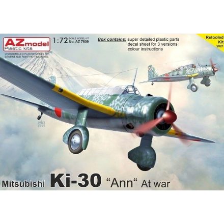 AZ Model Mitsubishi Ki-30 "Ann" at War makett