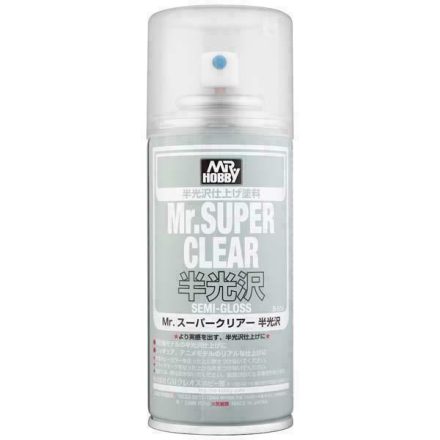 Mr. Super Clear Semi-Gloss Spray (félfényes lakk)