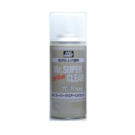 Mr. Super Clear UV Cut Gloss Spray (fényes lakk)