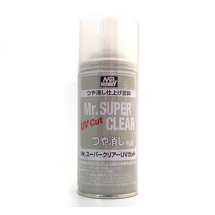 Mr. Super Clear UV Cut Flat Spray (matt lakk)