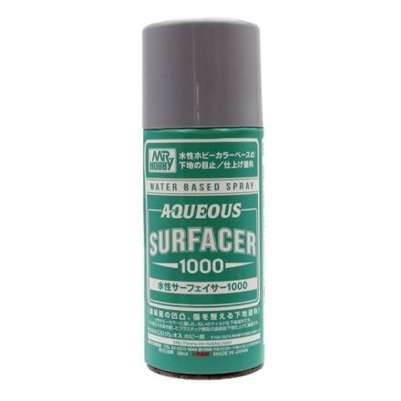 Mr. Aqueous Surfacer 1000 Spray Gray alapozó