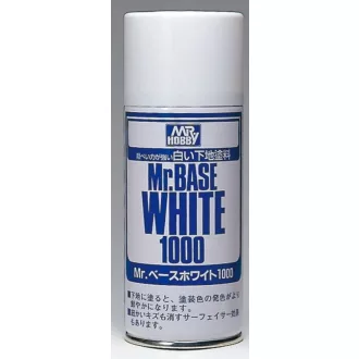   Mr Hobby Mr. Base White 1000 Spray (180 ml) - alapozó festék