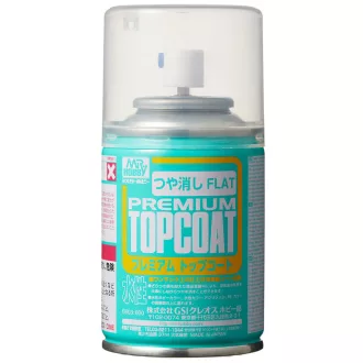 Mr Hobby Mr. Premium Top Coat Flat - lakk