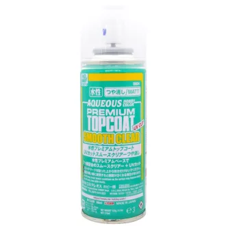   Mr Hobby Aqueous Premium Top Coat UV-Cut Smooth Clear (Matt) - lakk