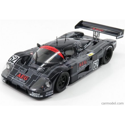 Norev Mercedes SAUBER C9 TEAM AEG SAUBER MERCEDES N 62 WINNER 1000km SPA 1988 M.BALDI - S.JOHANSSON