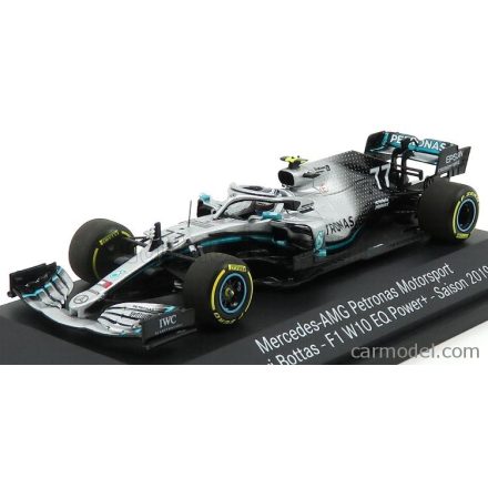 Minichamps MERCEDES F1 W10 EQ POWER+ TEAM AMG PETRONAS MOTORSPORT N 77 SEASON 2019 V.BOTTAS