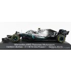 Minichamps MERCEDES F1 W10 EQ POWER+ TEAM AMG PETRONAS MOTORSPORT N 77 SEASON 2019 V.BOTTAS