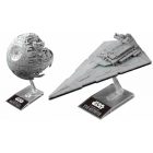 Bandai Star Wars - Death Star II + Imperial Star Destroyer makett
