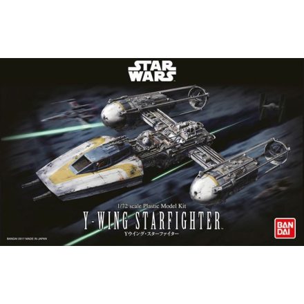 Bandai Star Wars Y Wing Starfighter makett