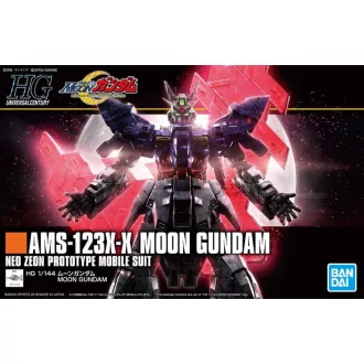 Bandai AMS-123X-X Moon Gundam makett