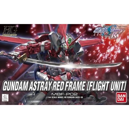 Bandai Gundam Astray Red Frame (Flight Unit) makett